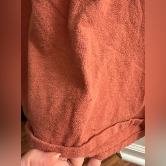 Madewell Everyday Tee Women's Rust T-Shirt - Picture 3 of 4